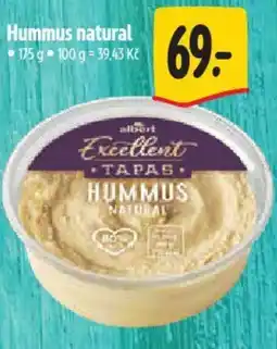 Albert Hummus natural nabídka