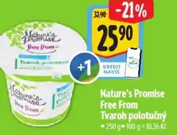 Albert Nature's Promise Free From Tvaroh polotučný nabídka