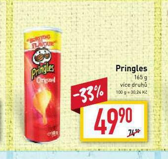 Billa Pringles nabídka