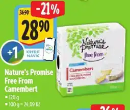 Albert Nature's Promise free from Camembert nabídka