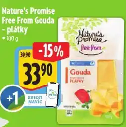 Albert Nature's Promise Free From Gouda - plátky nabídka