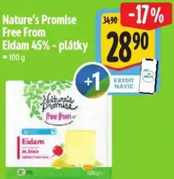 Albert Nature's Promise 34.90 -17% Eldam 45% - plátky nabídka