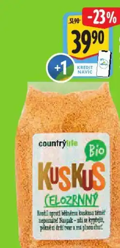 Albert Country Life Bio Kuskus celozrnný nabídka