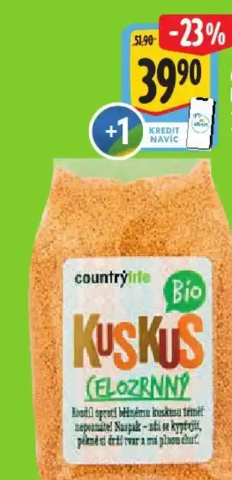 Albert Country Life Bio Kuskus celozrnný nabídka