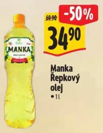 Albert Manka Řepkový olej nabídka