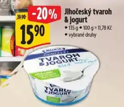 Albert Madeta Jihočeský tvaroh & jogurt nabídka