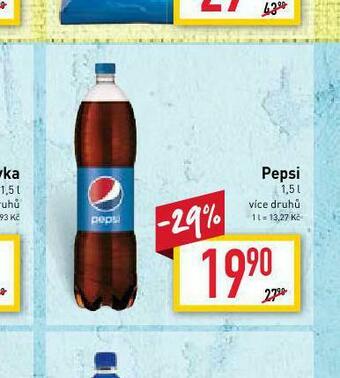 Billa Pepsi 1,5l nabídka