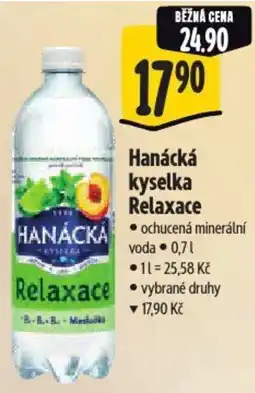 Albert Hanácká kyselka Relaxace nabídka
