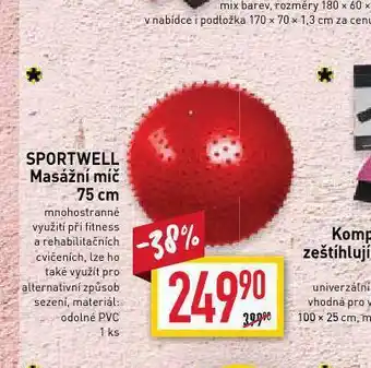 Masážní míč 75 cm