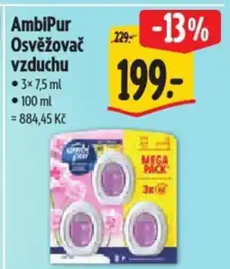 Albert AmbiPur Osvěžovač vzduchu nabídka