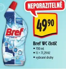 Albert Bref WC čistič nabídka