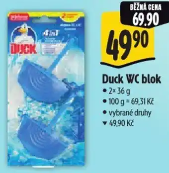 Albert Duck WC blok nabídka