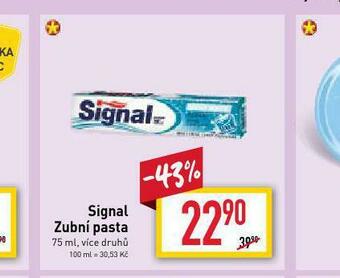 Billa Signal zubní pasta nabídka