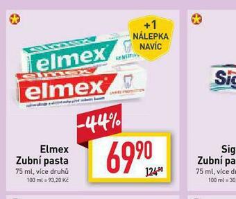 Billa Elmex zubní pasta nabídka