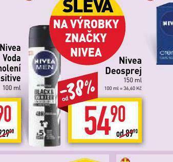 Billa Nivea deosprej nabídka