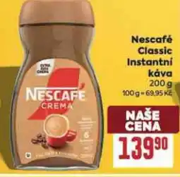 Billa Nescafé Classic Instantni kava nabídka