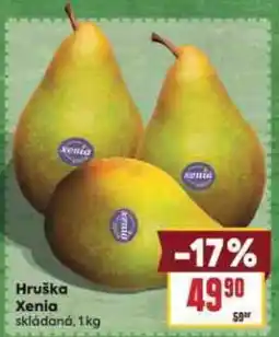 Billa Hruška Xenia skládaná nabídka