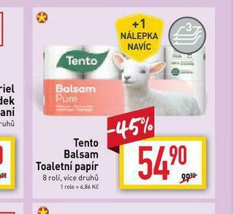 Billa Tento balsam toaletní papír nabídka