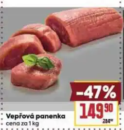 Billa Vepřová panenka nabídka