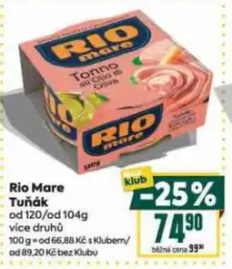 Billa Rio Mare Tuňák nabídka