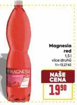 Billa Magnesia red nabídka