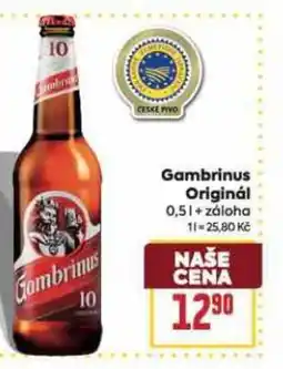 Billa Gambrinus Originál nabídka