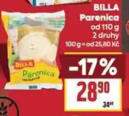 Billa BILLA Parenica nabídka