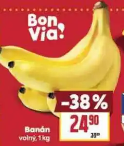 Billa Banán volný nabídka