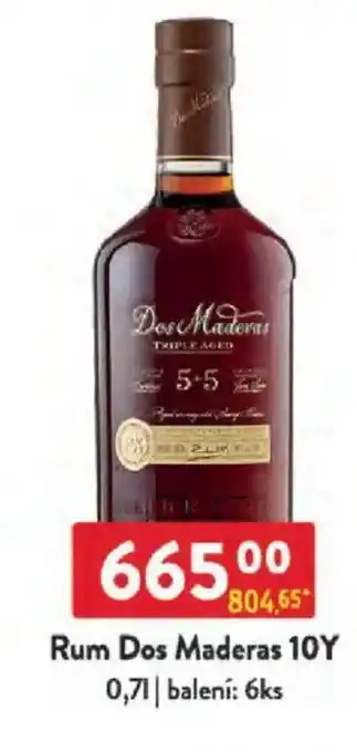 Qanto Rum Dos Maderas 10Y nabídka
