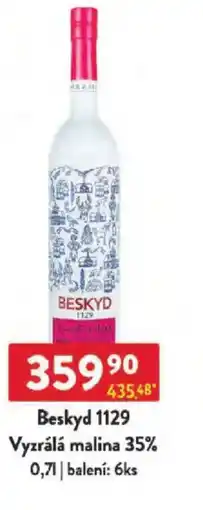 Qanto Beskyd 1129 Vyzrálá malina 35% nabídka