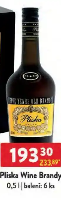 Qanto Pliska Wine Brandy nabídka