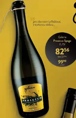 Qanto Galerie Prosecco Spago nabídka