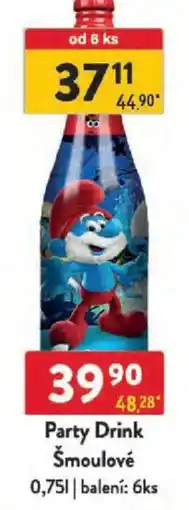 Qanto Party Drink Šmoulové nabídka