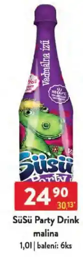 Qanto Süsü Party Drink malina nabídka