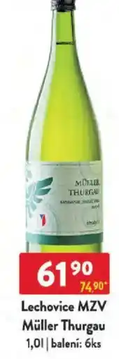 Qanto Lechovice MZV Müller Thurgau nabídka