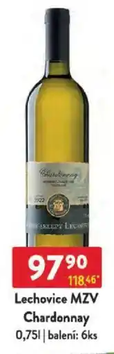Qanto Lechovice MZV Chardonnay nabídka