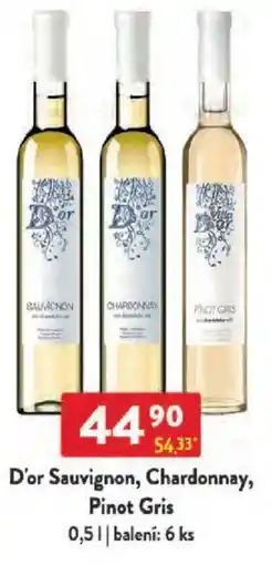 Qanto D'or Sauvignon, Chardonnay, Pinot Gris nabídka