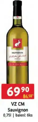 Qanto VZ CM Sauvignon nabídka