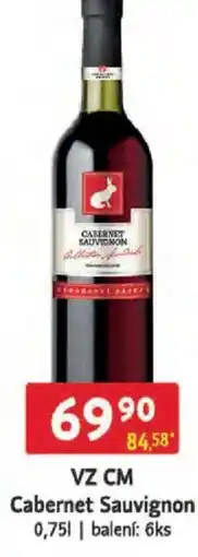 Qanto VZ CM Cabernet Sauvignon nabídka