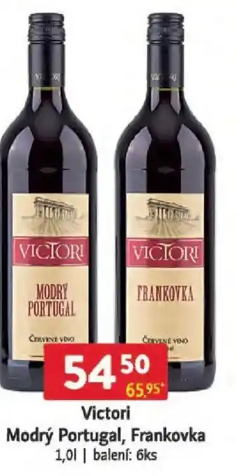 Qanto Victori Modrý Portugal, Frankovka nabídka