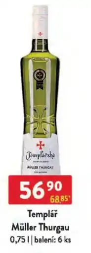 Qanto Templář Müller Thurgau nabídka