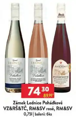Qanto Zámek Lednice Pohádkové VZ&RŠ&TČ, RM&SV rosé, RM&SV nabídka