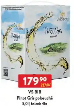 Qanto VS BIB Pinot Gris polosuché nabídka