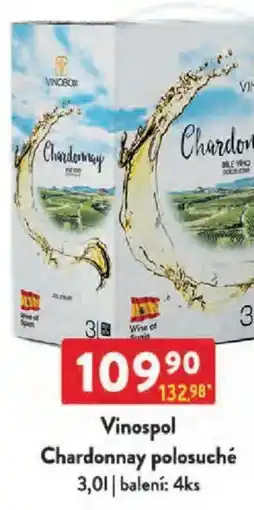 Qanto Vinospol Chardonnay polosuché nabídka