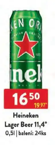 Qanto Heineken Lager Beer 11,4° nabídka