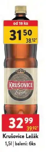 Qanto Krušovice Ležák nabídka