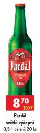 Qanto Pardal světlé výčepní nabídka