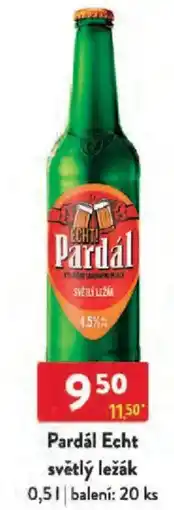 Qanto Pardál Echt světlý ležák nabídka