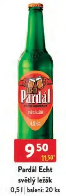 Qanto Pardál Echt světlý ležák nabídka