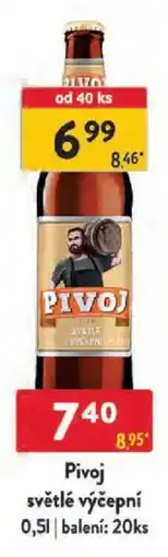 Qanto Pivoj světlé výčepní nabídka